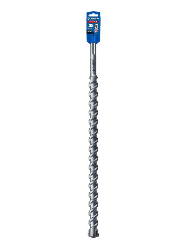 ЗУБР ПРОФИ-4Х 35x610/720 мм, SDS-max бур, ПРОФЕССИОНАЛ (29350-610-35)