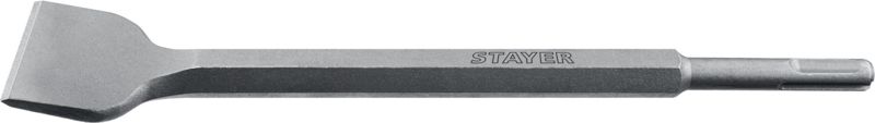 STAYER Gorilla Force, 40 х 250 мм, SDS-Plus, плоское изогнутое зубило, Professional (29354-40-250)